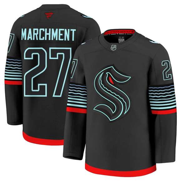 Mason Marchment Seattle Kraken black Alternate jersey