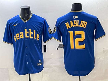 Josh Naylor Seattle Mariners royal jersey