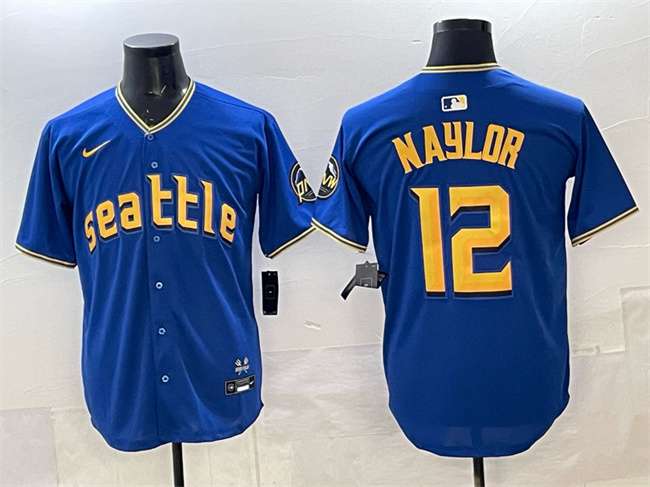 Josh Naylor Seattle Mariners royal jersey