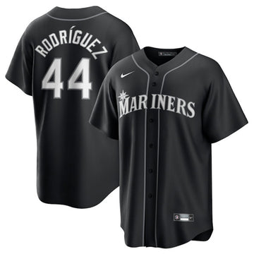 Julio Rodriguez Seattle Mariners black Lights Out jersey