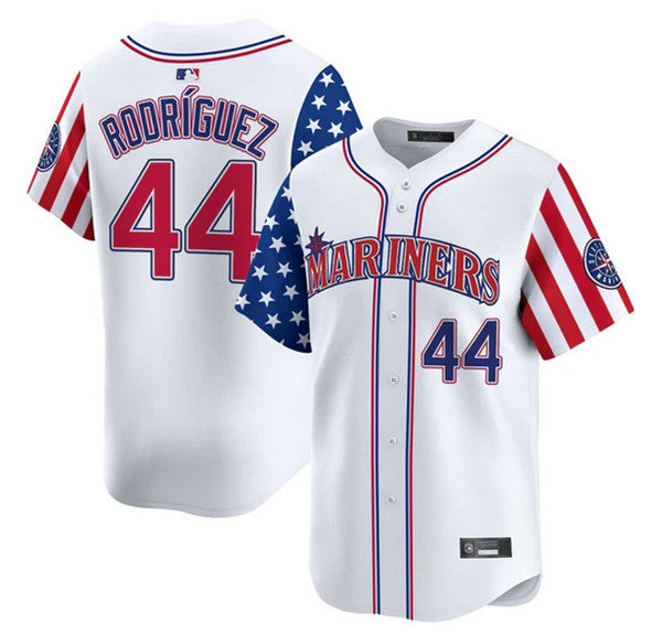 Julio Rodriguez Seattle Mariners white jersey