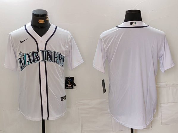 Custom Seattle Mariners white jersey