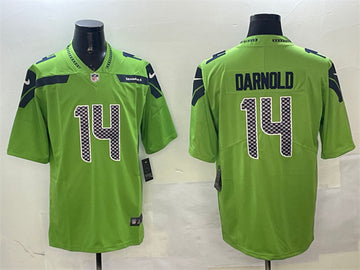 Sam Darnold Seattle Seahawks green jersey