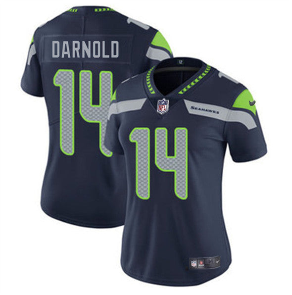 Sam Darnold Seattle Seahawks navy jersey