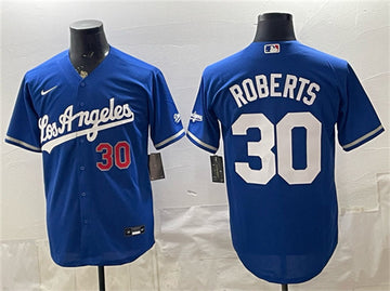 Dave Roberts Los Angeles Dodgers royal Alternate jersey