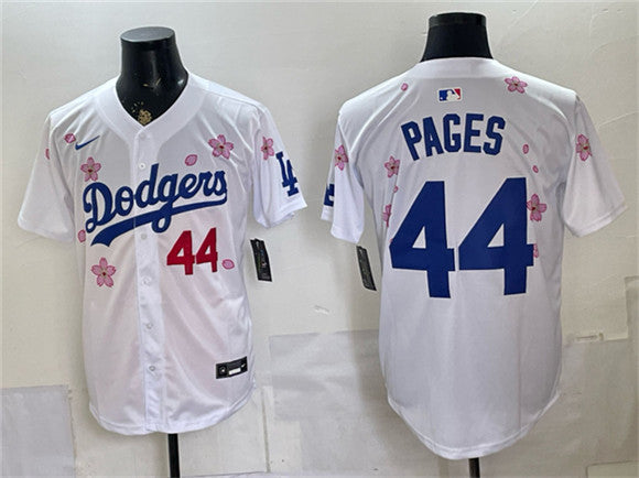 Andy Pages Los Angeles Dodgers white Limited jersey
