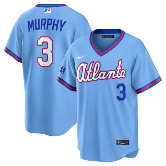 Dale Murphy Atlanta Braves blue City Connect jersey