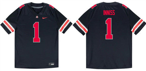 Brandon Inniss Ohio State Buckeyes black jersey