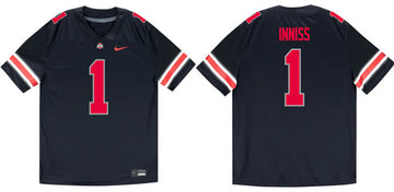 Brandon Inniss Ohio State Buckeyes black jersey