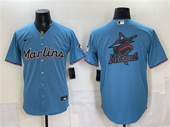 Miami Marlins blue jersey