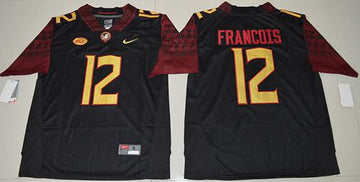 Deondre Francois Florida State Seminoles black jersey