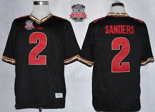 Deion Sanders Florida State Seminoles black jersey