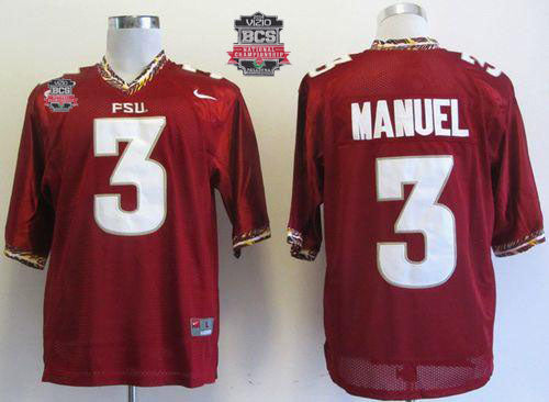 EJ Manuel Florida State Seminoles red jersey