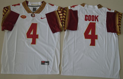 Dalvin Cook Florida State Seminoles white jersey