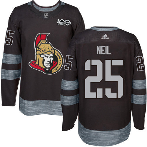 Chris Neil Ottawa Senators black jersey
