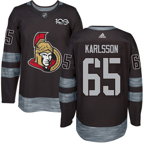 Erik Karlsson Ottawa Senators black jersey