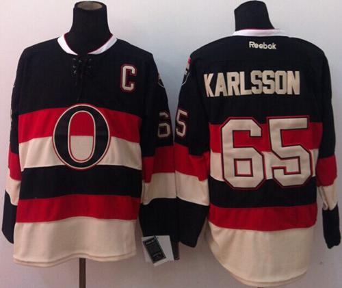 Erik Karlsson Ottawa Senators black jersey