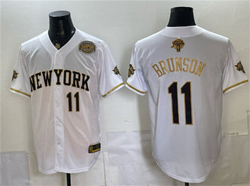 Jalen Brunson New York Knicks white jersey