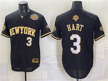 Josh Hart New York Knicks black jersey