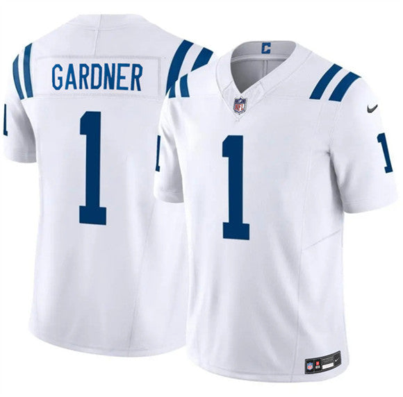 Sauce Gardner Indianapolis Colts white Vapor jersey