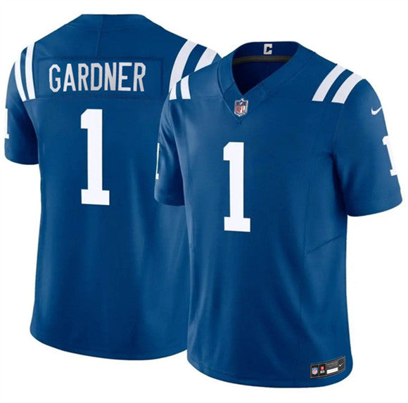 Sauce Gardner Indianapolis Colts blue Vapor jersey