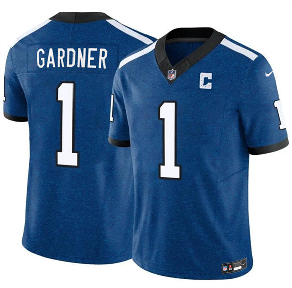Sauce Gardner Indianapolis Colts blue Vapor jersey