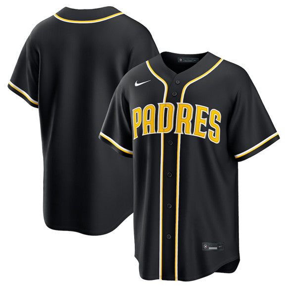 Custom San Diego Padres black jersey