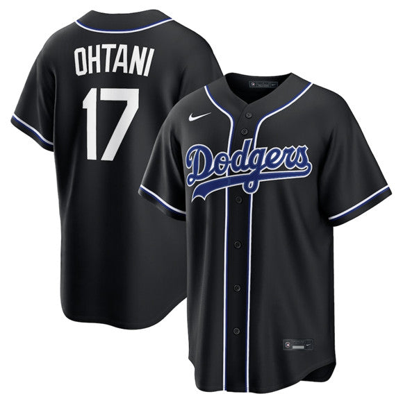 Shohei Ohtani Los Angeles Dodgers black jersey
