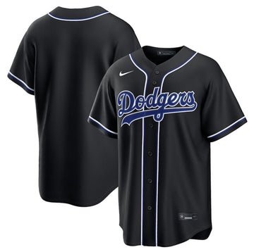 Custom Los Angeles Dodgers black jersey