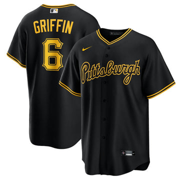 Konnor Griffin Pittsburgh Pirates black jersey