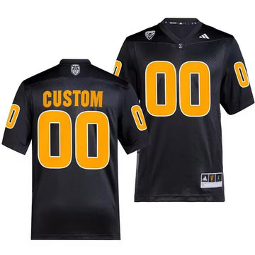 Custom Arizona State Sun Devils black jersey