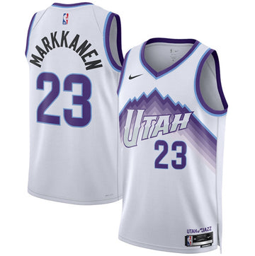 Lauri Markkanen Utah Jazz white jersey