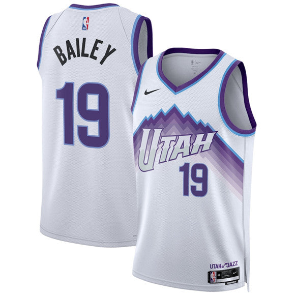 Ace Bailey Utah Jazz white jersey