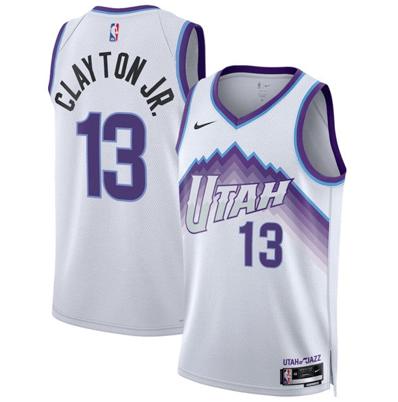 Walter Clayton Jr Utah Jazz white jersey