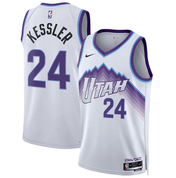 Walker Kessler Utah Jazz white jersey