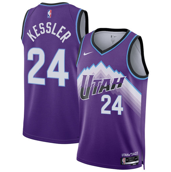 Walker Kessler Utah Jazz purple jersey