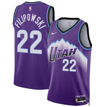 Kyle Filipowski Utah Jazz purple jersey