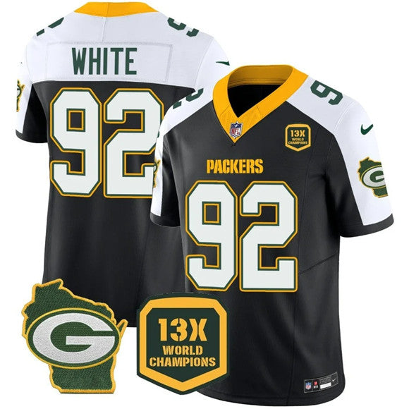 Reggie White Green Bay Packers Vapor jersey