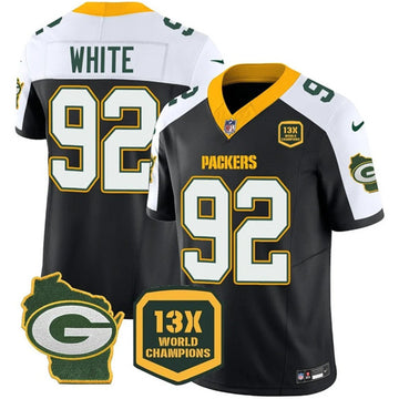 Reggie White Green Bay Packers Vapor jersey