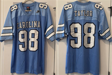 Lawrence Taylor North Carolina Tar Heels blue jersey