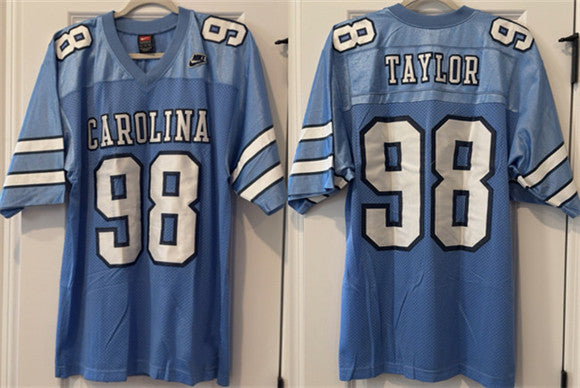 Lawrence Taylor North Carolina Tar Heels blue jersey