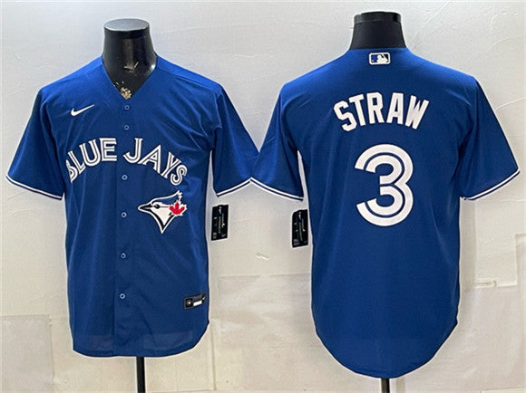 Myles Straw Toronto Blue Jays royal jersey