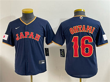 Shohei Ohtani Japan Baseball navy Classic jersey