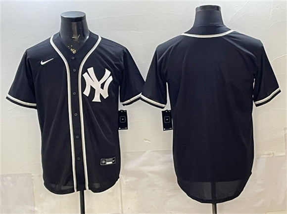 Custom New York Yankees black Fashion jersey
