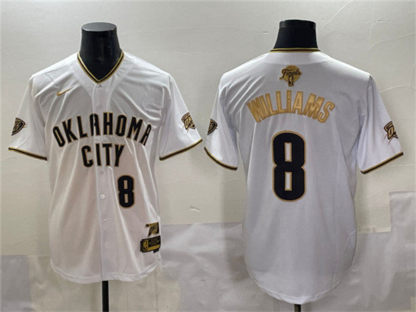 Jalen Williams Oklahoma City Thunder Vapor jersey