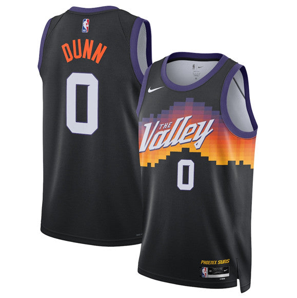 Ryan Dunn Phoenix Suns black City Edition jersey