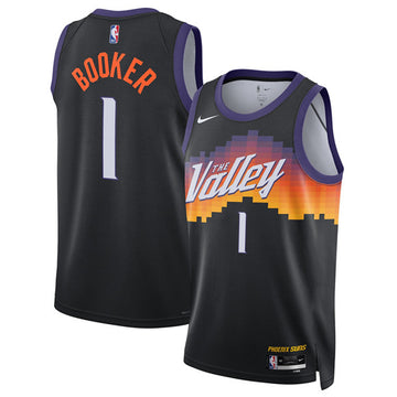 Devin Booker Phoenix Suns black City Edition jersey