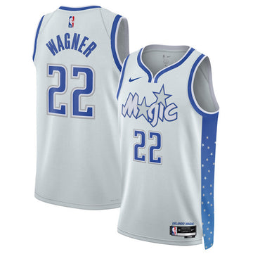 Franz Wagner Orlando Magic silver City Edition jersey