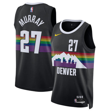 Jamal Murray Denver Nuggets black City Edition jersey
