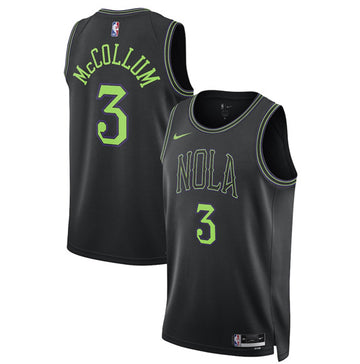 Jordan Poole New Orleans Pelicans black jersey